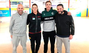 Ponentes del II Clinic de Baloncesto 'Ciudad de La Palma'.