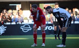 El Recre supo maniatar al Cartagena durante buena parte del choque y se hizo acreedor al punto logrado. / Foto: @FCCartagena_efs.