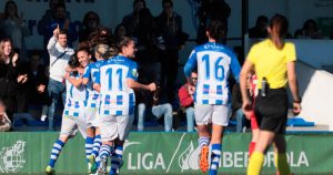 El Sporting confía en sacar adelante su partido ante el Madrid CFF, un rival directo en a lucha por la permanencia. / Foto: www.lfp.es.