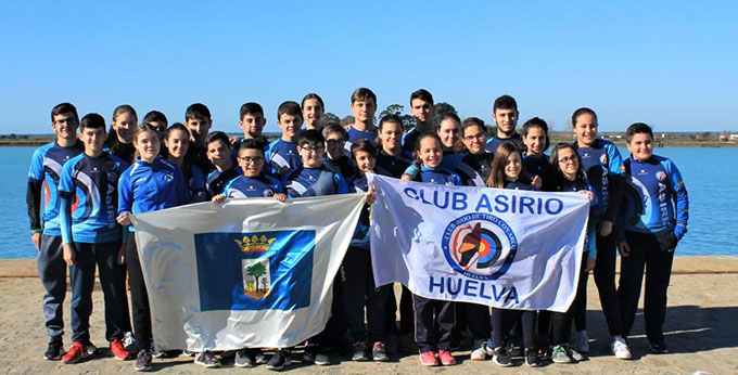 El Asirio será el club que más arqueros aporte al Campeonato de España de Tiro con Arco en Sala.