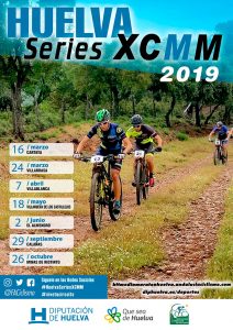 Cartel anunciador de la 'Huelva Series XCMM 2019', que el día 18 llega a Villanueva de los Castillejos.