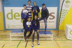 Componentes del Recre IES La Orden en el torneo celebrado en Vélez-Málaga.