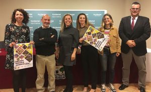 Un momento de la presentación del Campeonato de Andalucía de Lanzamientos Largos que tendrá lugar este fin de semana en Isla Cristina.