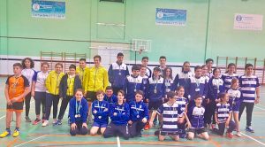 Un festín de medallas para la cantera del Recre IES La Orden en el Circuito Provincial de bádminton.