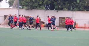 El Sporting Puerto de Huelva se entrenará este martes en el polideportivo Antonio Gil Hernández fe Punta Umbría. / Foto: @sportinghuelva.