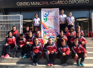 Representantes del CODA en la prueba celebrada en Dos Hermanas.