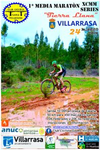 Cartel anunciador de la prueba ciclista del próximo 24 de marzo en Villarrasa.