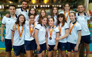 Equipo andaluz femenino que ha brillado en el Nacional celebrado en Madrid.