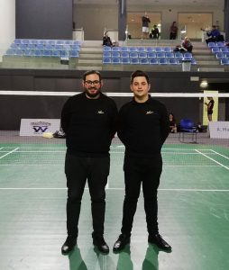 Israel Castaño y Adrián Soto, en su estancia en el 54 Portuguese International Championships 2019.