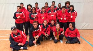 Representantes del CODA en el Campeonato que ha tenido lugar en Granada.