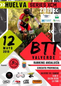 Cartel de la prueba ciclista que tendrá lugar en Valverde del Camino el 12 de mayo.