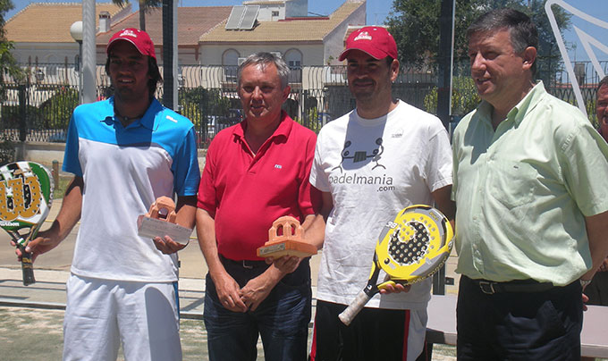 Imagen retrospectiva del torneo de pádel que se disputa en Palos de la Frontera.