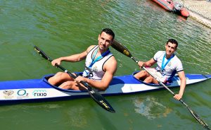 Pablo Moreno y Carlos Rovira fueron plata en Hombre Senior K-2.