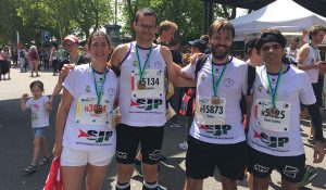 Fátima Félix, Antonio Bendala, Peter Woff y José Carlos Galván, los protagonistas de esta nueva etapa de La 'Ruta del Rey de Europa'.