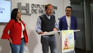 Momento de la presentación del 33º Trofeo Internacional de Diputación Provincial que tendrá lugar en Gibraleón este sábado.