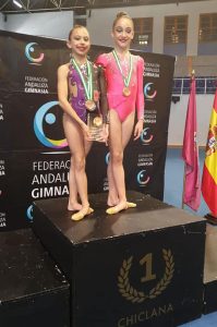 Avril Arteaga y Claudia Quintero lograron el pase al Campeonato de España.