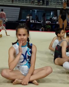 Carmen Izquierdo tuvo una notable actuación en el Campeonato de Andalucía de Gimnasia Artística.