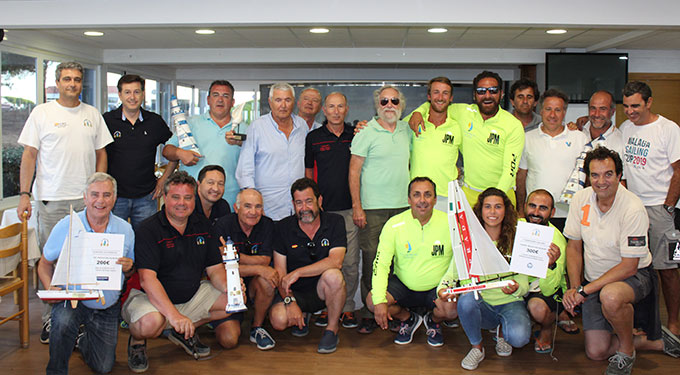 Los vencedores de la XVII Regata Playas de Punta Umbría.