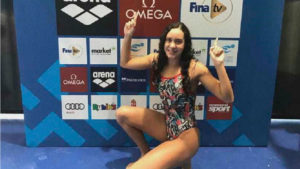 Alba Vázquez, protagonista de un gran Mundial Junior de Natación.