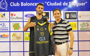 Mario Pacheco, nuevo jugador del Ciudad de Moguer de baloncesto.