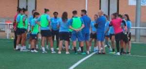 Test de mucha exigencia espera al Sporting este sábado en la I Copa Colombina. / Foto: @sportinghuelva.