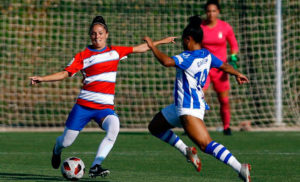 El Sporting sigue con su preparación en la pretemporada y este viernes jugó en Granada. / Foto: @GranadaFemenino.