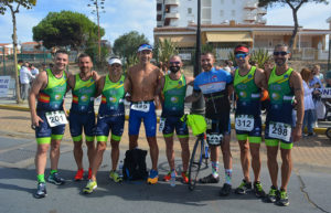 Componentes del Club Deportivo Playas de Punta Umbría.