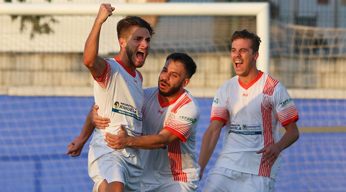 La Palma acudirá a su cita en Cartaya con la moral arriba tras ganar en la primera jornada al Tomares. / Foto: Antonio Alcalde.