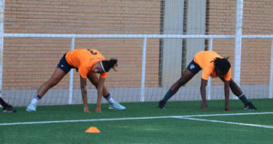 Las jugadoras el Sporting vuelven este lunes a los entrenamientos. / Foto: @sportinghuelva.