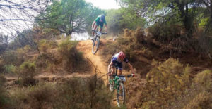 La prueba de Lepe puso punto final al Circuito Diputación de Huelva BTT Rally 2019. / Foto: www.andaluciaciclismo.com.