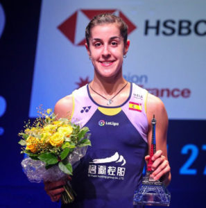 Carolina Marín, subcampeona del Open de Francia de bádminton. / Foto: Badmintonphoto.