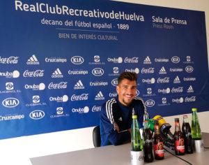 Para Diego Jiménez el domingo el Recre, si quiere ganar, debe mostrar su solidez. / Foto: @recreoficial.