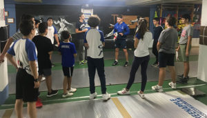 Los componentes del Club Esgrima Huelva preparan con ganas la nueva temporada.