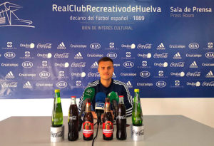 Gerard Vergé señaló en rueda de prensa que “vamos a marcar goles y ganar partidos”. / Foto: @recreoficial.