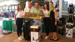 José Manuel Limón, vencedor del IV Circuito Passport Tour 2019, durante la entrega de premios.