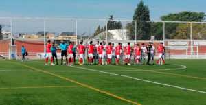 Prolegómenos del partido Torreblanca-La Palma, resuelto en favor del cuadro condal. / Foto: @LaPalmaCF.