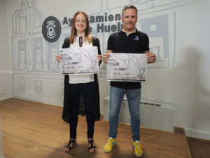 Un momento de la presentación de la edición de este año de la Vuelta a Huelva.