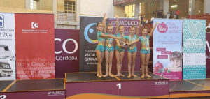 Conjunto Benjamín Precopa, campeón de Andalucía y del Torneo 'Lourdes Mohedano'.