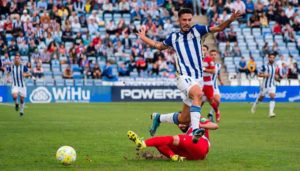 El Recre quiere superar su mal momento y ganar este sábado al Villarrubia en su campo. / Foto: @recreoficial / P. Sayago.