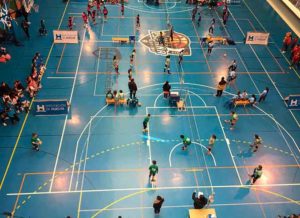 Ayamonte, nueva parada de La Provincia en Juego para el minivoley.