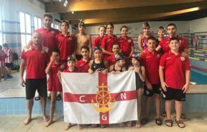 Los representantes del CN Huelva participaron con el Clube Náutico Guadiana.