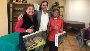 Las ganadoras scratchs del Torneo de Navidad de Parejas celebrado en Bellavista.