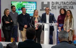 Un momento de la presentación de la VIII Huelva Extrema.