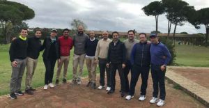 Participantes en el Torneo de Principiantes, o de 'Maufas' como se les llama de manera cariñosa a los nuevo jugadores de golf.