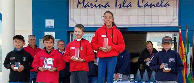 Buena actuación de los deportistas del CDNPU en la prueba en Isla Canela.