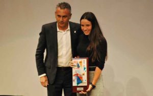 El premio al 'Mejor deportista isleño' fue para la atleta Alba Pérez Martín.