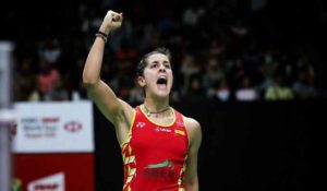 Carolina Marín tuvo un arranque cómodo en el All Englad Open 2020 de bádminton.