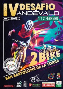 Cartel de la prueba ciclista que tendrá lugar este fin de semana en San Bartolomé de la Torre.