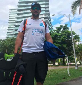 Guillermo Flores espera hacer un buen papel en la World Cup Series de Miami.