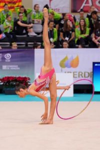 Lorena Mendoza ha sido convocada por la Federación de Gimnasia para una Jornada de Tecnificación en el CAR de Madrid.